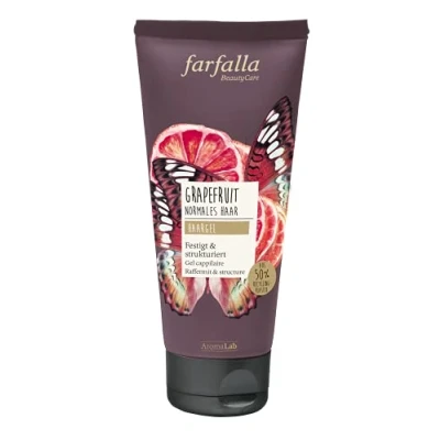 Abbildung von farfalla Grapefruit Haargel mit natürlichem ätherischem Öl 100% zertifizierte Naturkosmetik (1x100ml)