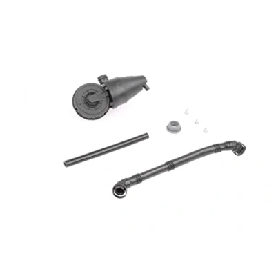 Abbildung von VAICO V20 2096 Reparatursatz, Kurbelgehäuseentlüftung Zylinderkopf mit Schlauch, Anbaumaterial Schraube BMW: 5 Touring, Limousine, 3 Touring