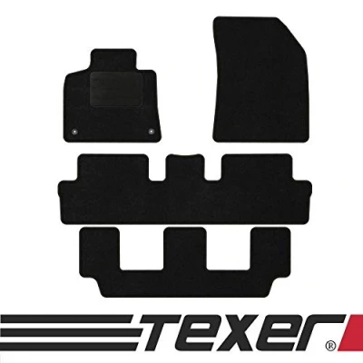 Abbildung von TEXER Textil Fußmatten Passend für Citroen C4 Grand Picasso II Bj. 2013 2018 Basic