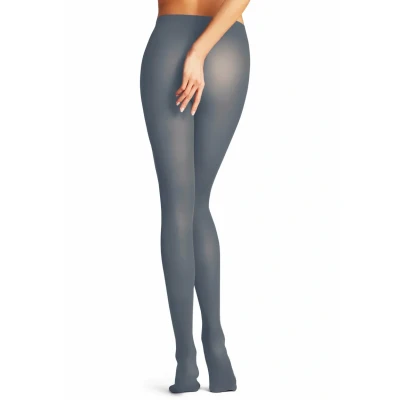 Abbildung von Falke PURE 50 Denier Semiopaque Strumpfhose, Damen, Größe: Small, Steel grey