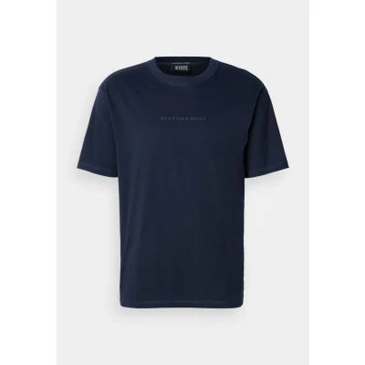 Abbildung von Scotch &amp; Soda Herren Chest Logo T Shirt, Sky Captain 401, M