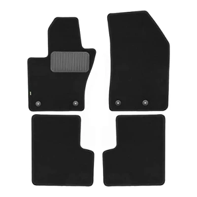 Abbildung von Passgenaue Textile Fussmatten KLEVER Designed für Nissan Qashqai 2014 &gt;, SUV, Europa, 4 TLG.