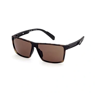 Abbildung von adidas SP0034@6052E Brille, braun, 60 Herren, Marrone
