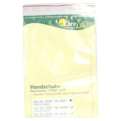 Abbildung von Zwirnhandschuhe Baumwolle Klein 2 St