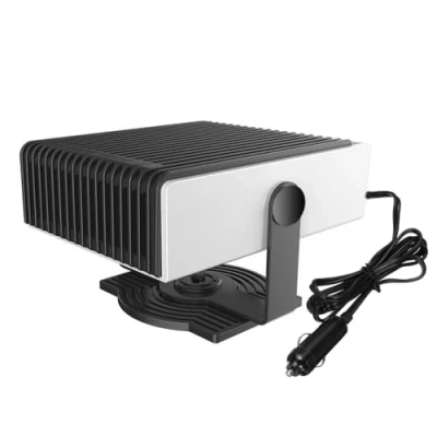 Abbildung von Riloer Auto Heizung, 12 V, 150 W, tragbar, 2 in 1, schnelles Aufheizen und Kühlen, Zubehör, Windschutzscheiben Entfroster, der heiße Luft bläst