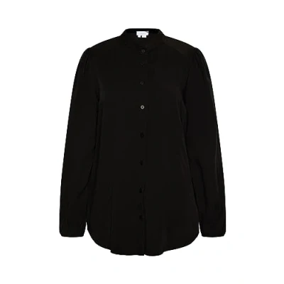 Abbildung von TEYLON Damen Bluse 19626402 TE01, SCHWARZ, S