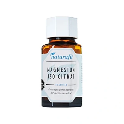 Abbildung von Naturafit Magnesium 130 Citr Kapseln 60 St