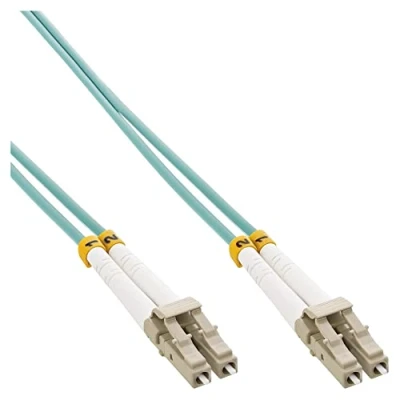 Abbildung von InLine LWL Duplex Kabel LC/LC, 50/125µm, 1m, OM3 halogenfrei