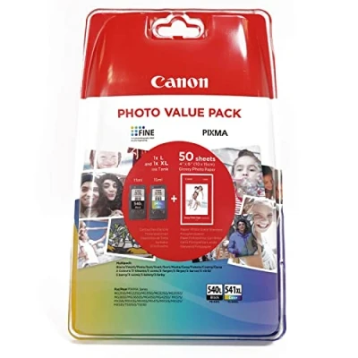 Abbildung von Canon PG 540L / CL 541XL photo value pack Druckerpatrone Multipack