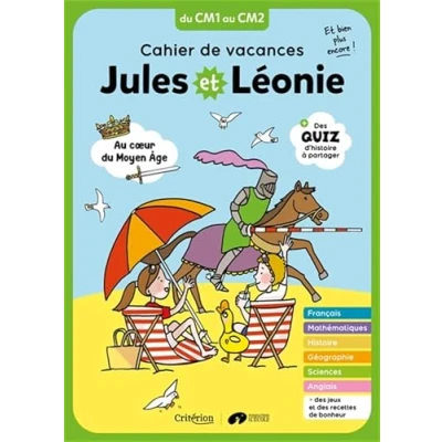 Abbildung von Cahier de vacances Jules et Léonie du CM1 Au CM2 Nouvelle édition: coeur Moyen Age