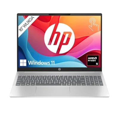 Abbildung von HP Pavilion Laptop, 16&quot; WUXGA Display, AMD Ryzen 5 8540U, 8 GB DDR5 RAM, 512 PCIe NVMe SSD, Radeon Graphics, QWERTZ, Windows 11 Home, Silber