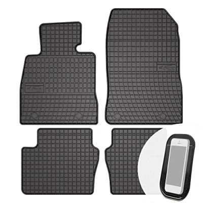 Abbildung von Gummimatten Auto Fußmatten Gummi Automatten Passgenau 4 teilig Set passend für Mazda 2 III ab 2015