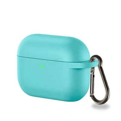 Abbildung von CoverKingz Hülle kompatibel mit AirPods Pro Silikon Schutzhülle Cover Case Tasche Grün