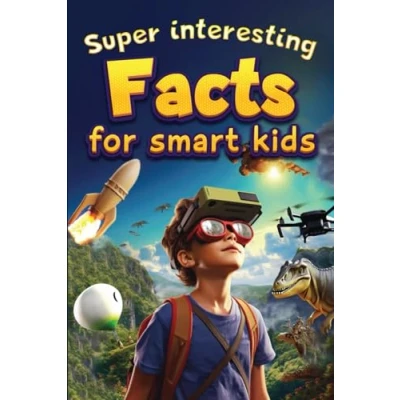 Abbildung von Super Interesting Facts For Smart Kids: 1000 Amazing Curious Minds About Science, History, Animals, and Other Awesome Things.