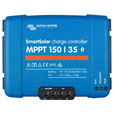 Abbildung von Victron Energy Solarladeregler &quot;MPPT SmartSolar 150/35&quot;, Leistung maximal in Watt: 500 / 100 (1500) 2000