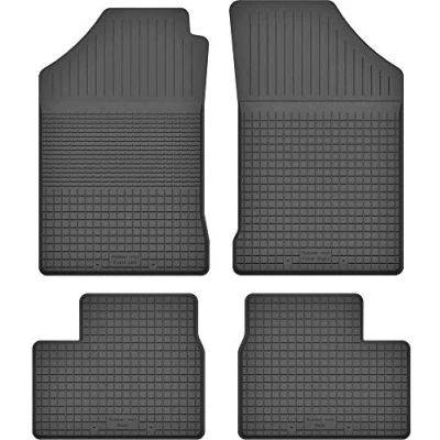 Abbildung von Fußmatten Vorne, Hinten 4er Set für Peugeot 206 1998 2013 CC 206+ SW Gummi Gumimatten