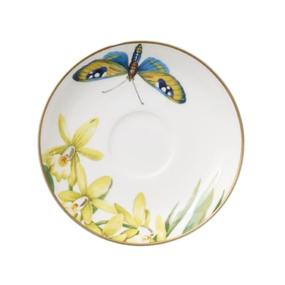 Abbildung von Villeroy &amp; Boch Amazonia Anmut Mokka /Espresso Untertasse 12 cm