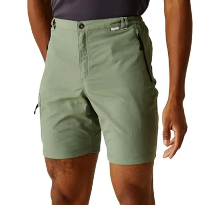 Abbildung von Regatta Herren Leesville Ii Wandershorts mit Mehreren Taschen Shorts, Agave Grün, 36W
