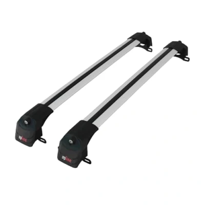 Abbildung von RE&amp;AR Tuning Kompatibel mit Cadillac XT5 2017 2024 ACE 2 Relingträger Dachträger Auto Gepäckträger Grau Aluminium Stangen
