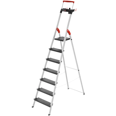 Abbildung von Hailo Stehleiter &quot;L100 TopLine&quot;, Alu Sicherheits 7 Stufen