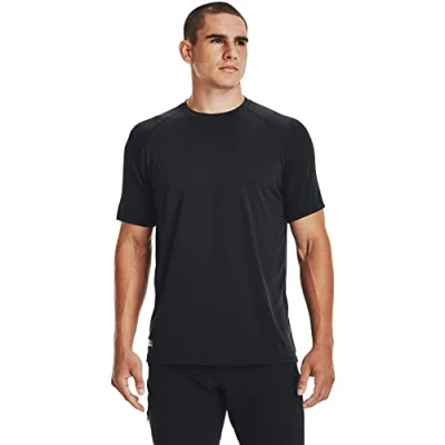 Abbildung von Under Armour Herren Tactical Tech T Shirt Kurze Ärmel, Schwarz (001)/Transparent, 5X Large