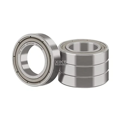 Abbildung von XiKe 4 Stück 6700ZZ Kugellager Abgedichtet 10x15x4mm Chromstahl und Vorgeschmiert, 6700 2Z Rillenkugellager mit Metall Doppeldichtung.