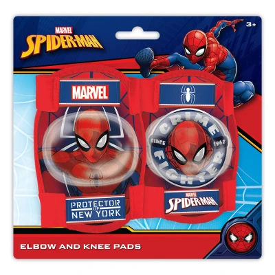 Abbildung von Seven Polska Protektoren Set Marvel Knie und Ellenbogen Protektoren&quot;SPIDERMAN&quot;, Junior, Gr.:S (4 tlg)