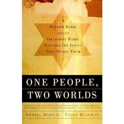 Abbildung von One People, Two Worlds: A Reform Rabbi and an Orthodox Explore the Issues That Divide Them