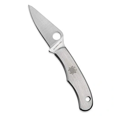 Abbildung von Spyderco Erwachsene Messer Bug Slip Joint Taschenmesser aus Edelstahl, Silber