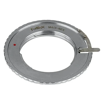 Abbildung von Fotodiox Lens Mount Adapter Compatible with Manual Focus Micro Four Thirds Lenses on Sony E Cameras