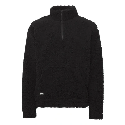 Abbildung von 11 Project Prdenes Zipper Troyer Fleecepullover, Herren, Größe: Large, Black