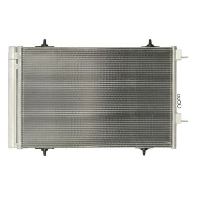 Abbildung von NRF EASY FIT 35945 Klimakondensator mit Trockner, Dichtring 14,4 11 Aluminium 524 PEUGEOT: 508 I SW, Limousine