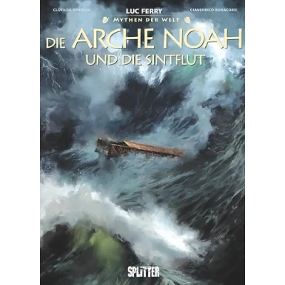 Abbildung von Mythen der Welt: die Arche Noah und Sintflut