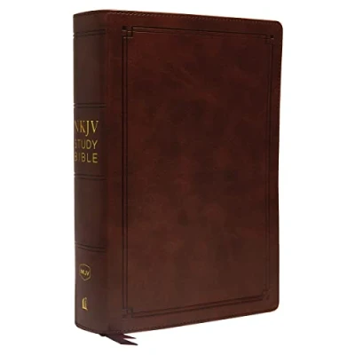 Abbildung von NKJV Study Bible, Leathersoft, Brown, Comfort Print: The Complete Resource for Studying God’s Word