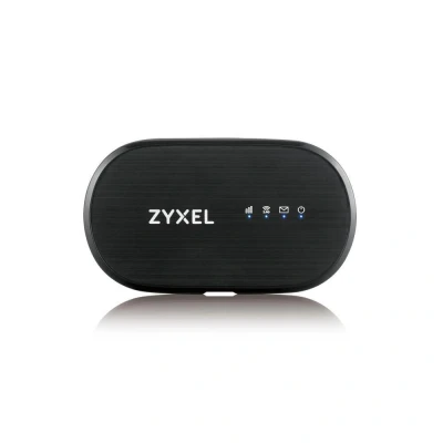 Abbildung von Zyxel Mobiler WLAN Hotspot mit 4G LTE Bis zu 150 Mbit/s Download Geschwindigkeit Gemeinsame WiFi Verbindung für 10 Geräte Herausnehmbarer, langlebiger Akku Taschenformat [WAH7601]