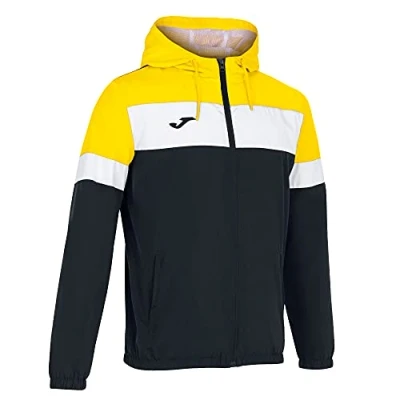 Abbildung von Joma Herren Crew Iv Regenjacke, Schwarz/Gelb, M