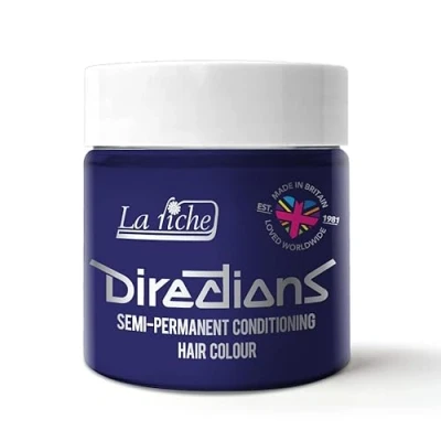 Abbildung von La Riche Directions Semi Permanent Hair Color 100ml Tub Midnight Blue