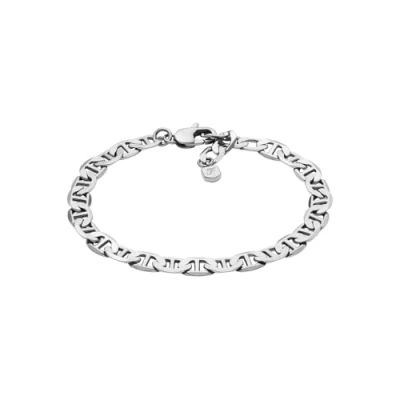 Abbildung von Fossil Heritage Silver JA7239040 Bracelet Unisexe en Acier inoxydable Taille Unique, inoxydable, Pas de gemme