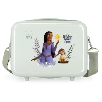 Abbildung von Disney Girl&#039;s Wishes Come True Reisezubehör Kosmetiktasche, grün, Einheitsgröße, Nececer AdaptableDisney Adaptable