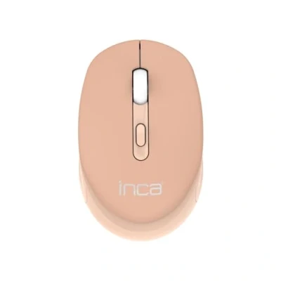 Abbildung von inca IWM 243RH Candy Design Wireless Mouse, 2.4GHz Wireless, Auto Sleep Mode, 800 1600 DPI (Creme)
