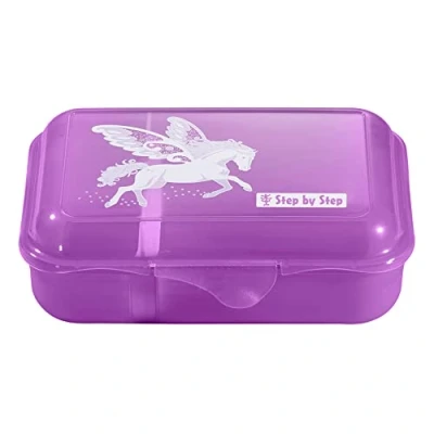 Abbildung von Step by Brotdose für Kinder, Größe: One Size, Dreamy pegasus shadow/lila