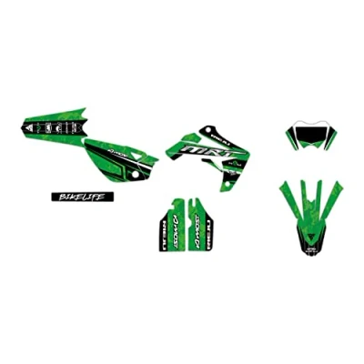 Abbildung von Deko Set für Motorrad, anpassbar, Rieju MRT 50 von 2009 bis 2021, Wix, Grün