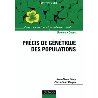 Abbildung von Précis de génétique des populations Cours, exercices et problèmes résolus