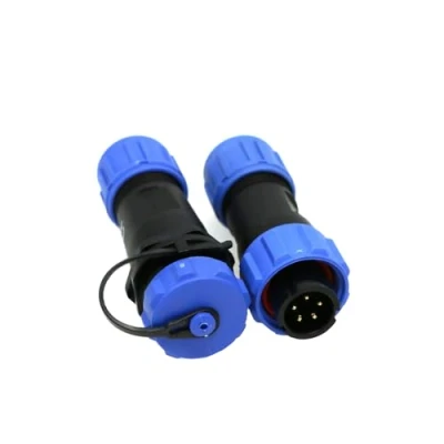 Abbildung von ZBLZGP SP13 5 poliger Stecker Stromkreis Wasserdichtes Luftfahrt IP68 Outdoor Power 5A 180V Buchse Männlich Weiblich Kabelstecker