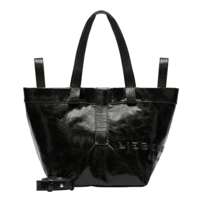 Abbildung von Liebeskind Berlin Elvira Touch Crinkle Handtasche, Damen, Größe: One Size, Black