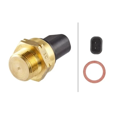 Abbildung von HELLA 6ZT 007 807 001 Temperaturschalter, Kühlerlüfter M 22 x 1,5 12 OPEL: Astra F Caravan, Sintra, CC