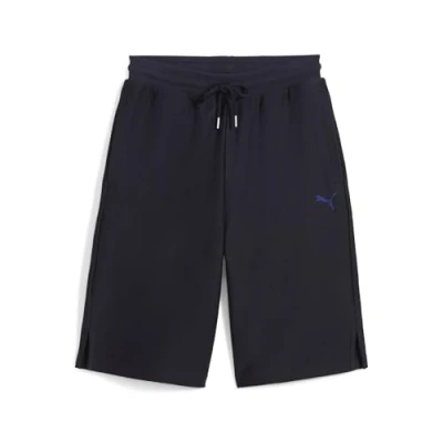 Abbildung von Puma Premium LONG LINE Relaxed Shorts Unisex Shorts, Größe: Medium, New navy