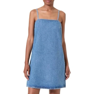 Abbildung von HUGO Garcy Jeanskleid, Damen, Größe: XS, Bright blue