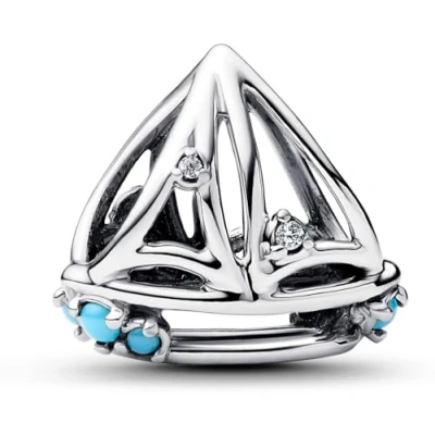 Abbildung von Pandora Damen Charm Silber/Türkis 793905C01