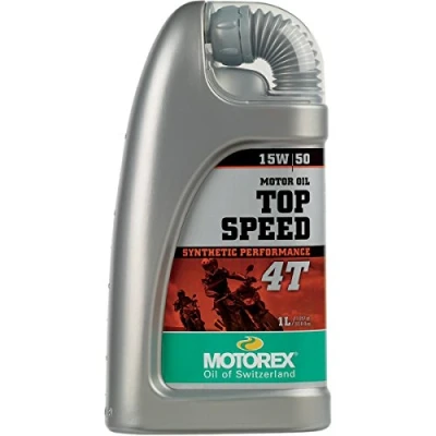 Abbildung von Motorex Top Speed 4T 15W 50 1l Motoröl 7611197013013